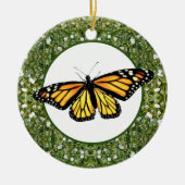 Décoration En Céramique Monarques d'ornement de Noël en céramique & Mistle (Devant)