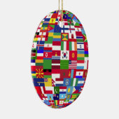 Décoration En Céramique Monde des drapeaux (Droite)