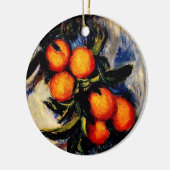 Décoration En Céramique Monet - Orange Portant Fruit (Gauche)