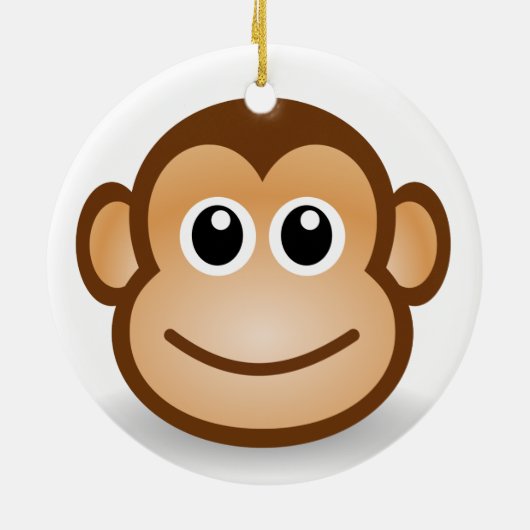 Décoration En Céramique Monkey (Dos)