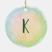 Décoration En Céramique Monogram World's Best Office Manager (Dos)