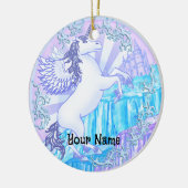 Décoration En Céramique Montagne de cristal Pégase (Gauche)