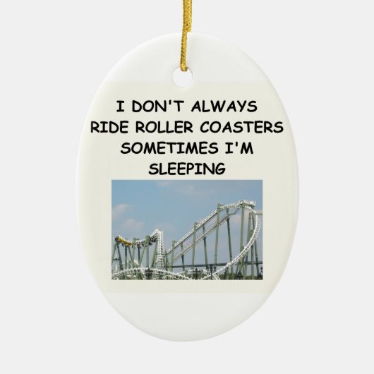 Décoration En Céramique montagnes russes (Devant)