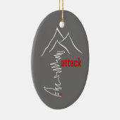 Décoration En Céramique Montée en vélo, Attaque (Droite)