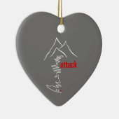 Décoration En Céramique Montée en vélo, Attaque (Droite)