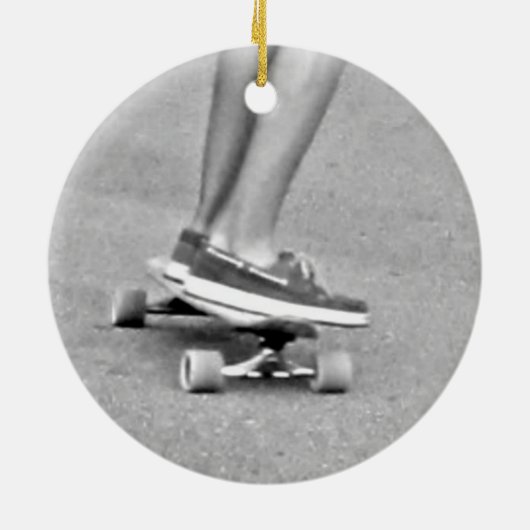 Décoration En Céramique Monter le long-board (Dos)