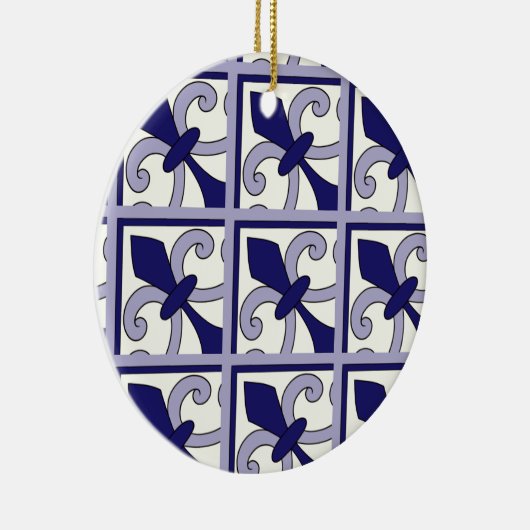 Décoration En Céramique Moroccan Tiles Pattern #2 (Droite)