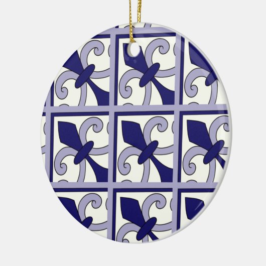 Décoration En Céramique Moroccan Tiles Pattern #2 (Gauche)