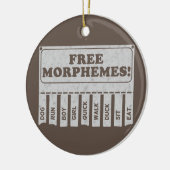 Décoration En Céramique Morphèmes libres (Gauche)
