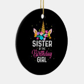 Décoration En Céramique Mother Gift | Sister Of The Birthday Girl Birthday (Droite)