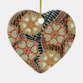 Décoration En Céramique Motif Art Nouveau #2 à Emporio Moffa (Dos)