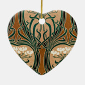 Décoration En Céramique Motif Art Nouveau #9 (Dos)