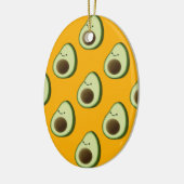 Décoration En Céramique Motif Avocado (Gauche)