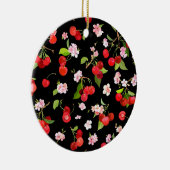 Décoration En Céramique Motif cerise 2 (Droite)