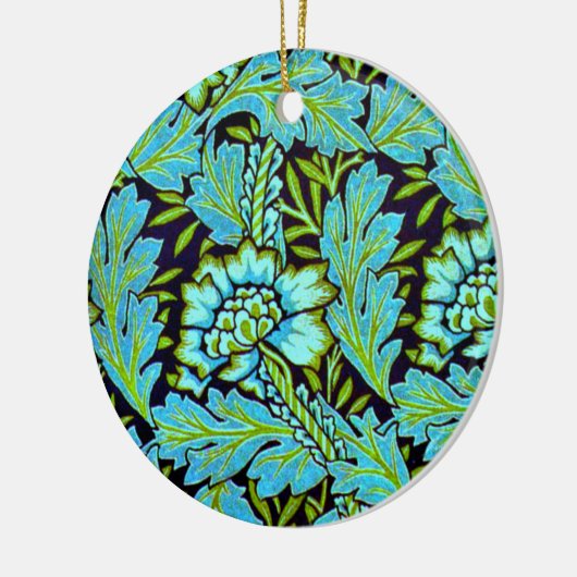 Décoration En Céramique Motif d'Anemone par William Morris, (Gauche)