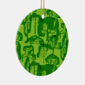 Décoration En Céramique Motif d'arbres verts (Droite)