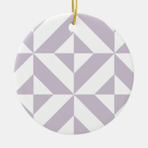 Décoration En Céramique Motif de cube de pale Cool géométrique