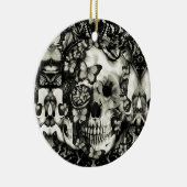 Décoration En Céramique Motif de dentelle gothique victorienne (Droite)