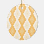 Décoration En Céramique Motif de diamant jaune (Gauche)