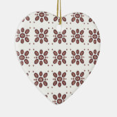 Décoration En Céramique Motif de fleurs Mandala (Droite)