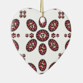 Décoration En Céramique Motif de fleurs Mandala (Droite)