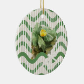 Décoration En Céramique Motif de nénuphars (Droite)