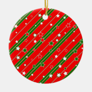 Décoration En Céramique Motif de Noël festif