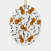 Décoration En Céramique Motif de notes de musique violon (Droite)