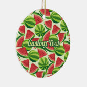 Décoration En Céramique Motif de pastèque (Droite)