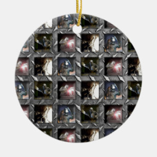 Décoration En Céramique Motif de soudure