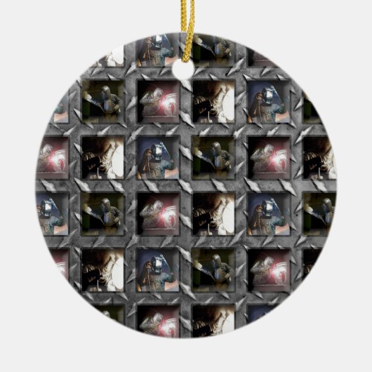 Décoration En Céramique Motif de soudure (Devant)