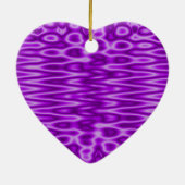 Décoration En Céramique motif pourpre (Dos)