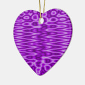 Décoration En Céramique motif pourpre (Gauche)