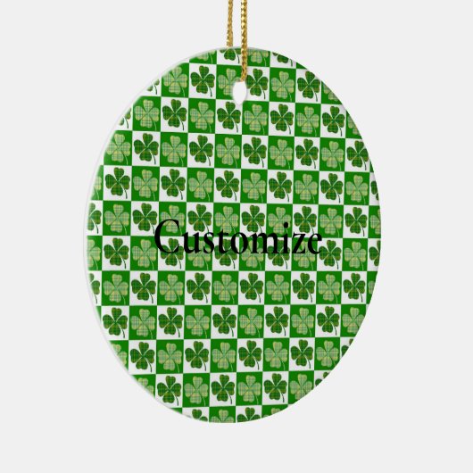 Décoration En Céramique Motif shamrock Thunder_Cove (Droite)