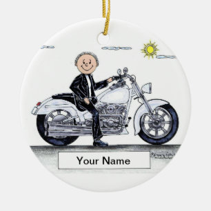 Décoration En Céramique Moto - Homme