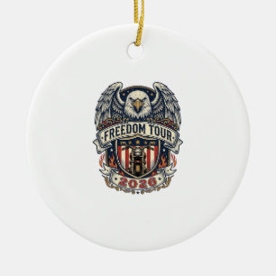 Décoration En Céramique Moto Vintage Eagle Freedom Tour 2026