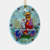 Décoration En Céramique Motorcycle Monster (Droite)