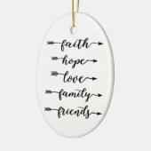 Décoration En Céramique Mots fléchés (Gauche)