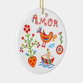 Décoration En Céramique Mouchoirs d'amour de Valentine (Droite)