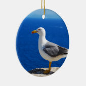Décoration En Céramique Mouette à la plage (Droite)