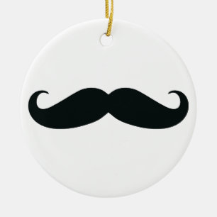 Décoration En Céramique Moustache Stache
