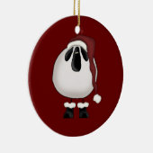 Décoration En Céramique Moutons de Noël (Droite)