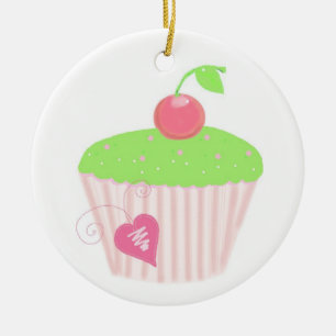 Décoration En Céramique Muffin au citron doux