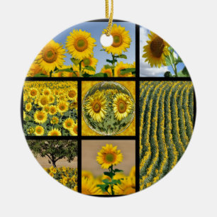 Décoration En Céramique Multiples photos de tournesols