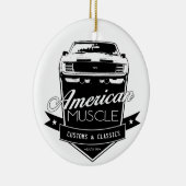 Décoration En Céramique Muscle américain Camaro (Droite)