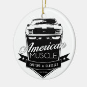 Décoration En Céramique Muscle américain Camaro (Gauche)