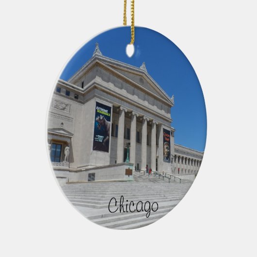 Décoration En Céramique Musée de champ de Chicago (Droite)