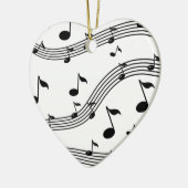 Décoration En Céramique Musique sonorités à motifs (Gauche)