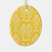 Décoration En Céramique Mustard Victorian Damask (Droite)