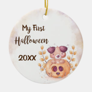 Décoration En Céramique My First Happy Halloween Ceramic Ornament